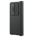 For Samsung Galaxy Z Fold4 5G Mirror Pro Camshield Case Set - Green