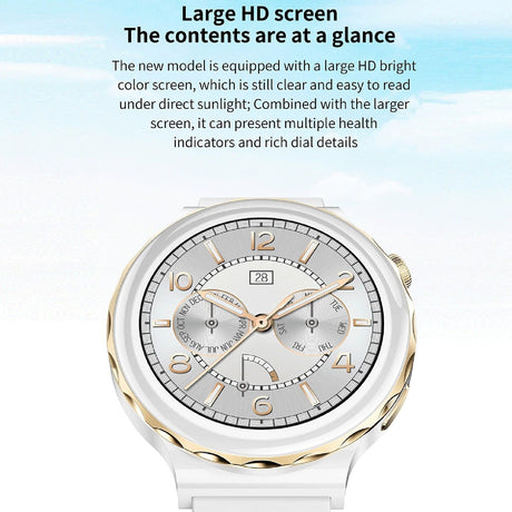 1.28 Inch Dual Mode Sport Smart Watch Support Bluetooth Call / Sleep / Blood Oxygen / Heart Rate / Blood Pressure Health Monitor - Gold