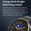 1.28 Inch Dual Mode Sport Smart Watch Support Bluetooth Call / Sleep / Blood Oxygen / Heart Rate / Blood Pressure Health Monitor - Gold