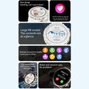 1.28 Inch Dual Mode Sport Smart Watch Support Bluetooth Call / Sleep / Blood Oxygen / Heart Rate / Blood Pressure Health Monitor - Gold