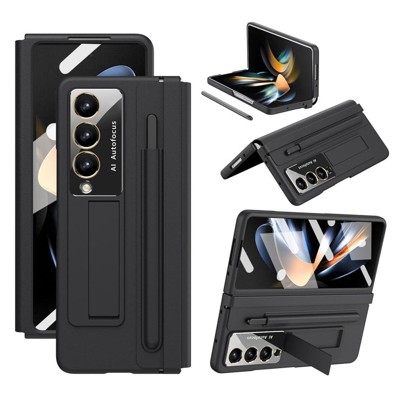 For Samsung Galaxy Z Fold4 5G Full Coverage Pc Case With Pen - White