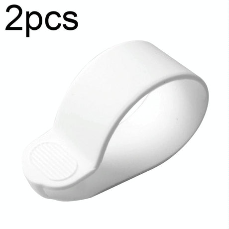 2pcs Silicone Scooter Accelerator Dial Cover for Xiaomi M365 / 1s / Pro / Max G30 / Es2 - White