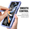 For Samsung Galaxy Z Fold4 5G Shockproof Diamond Case With Hinge And Pen - Black