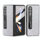 For Samsung Galaxy Z Fold4 5G Diamond Edge Case With Holder - Silver