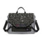 Anti-Drop Crossbody Laptop Bag - 16 Inch Airbag Design - Gray Black Equation