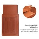 14.1 Inch Laptop Sleeve Leather Carrying Bag - Green