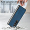 For Samsung Galaxy Z Fold4 5G Pu Back Cover - Solid Colour - Green