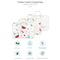 14.1-15.4 Inch Lightweight Printed Laptop Bag In Pu Material - Sheep Head