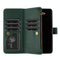 For Samsung Galaxy Z Fold4 5G Litchi Texture Zip Wallet - Green