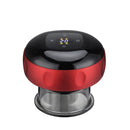 12-Speed Electric Cupping Massage Device Fast Charging - Red Wine