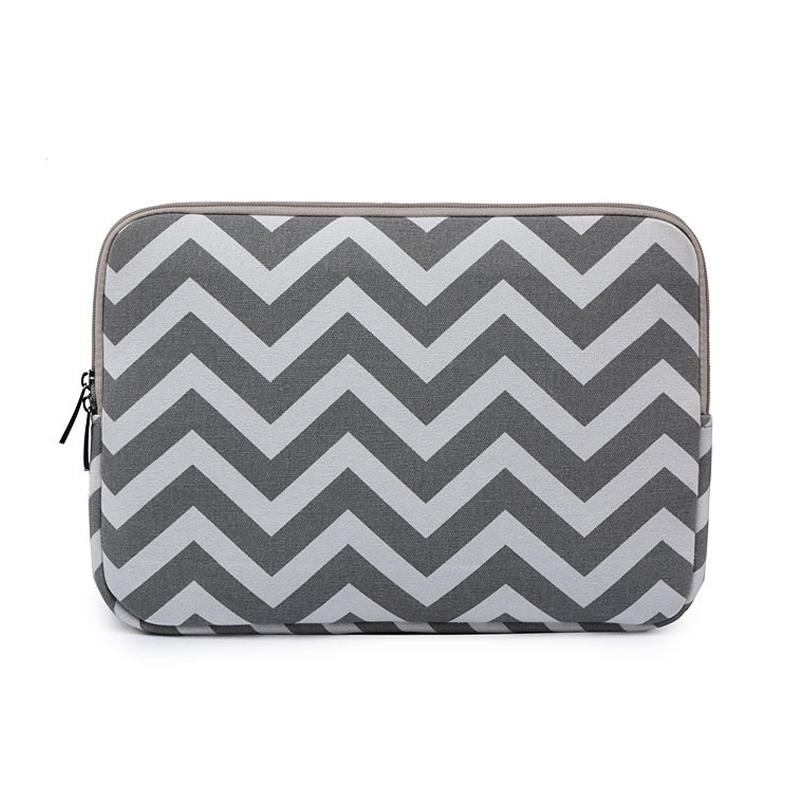 12 Wavy Pattern Notebook Liner Bag - Wavy Design - Light Green