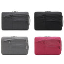 15.6 Inch Business Laptop Liner Bag - Polyester Zipper Closure - Light Grey