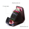 Women Vertical Cowhide Leather Rfid Wallet - Coffee