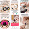 Women Smart Watch With Bt Call Health Tracking And Sos - Compact And Stylish - Rose Gold Steel Band