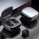 Wireless Bone Conduction Clip-on Bluetooth Headset - Noise Reduction - Purple
