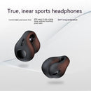 Wireless Bone Conduction Clip-on Bluetooth Headset - Noise Reduction - Purple