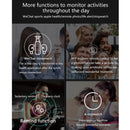1.3 Inch Tft Screen Ip67 Waterproof Smart Watch Bracelet Support Sleep Monitor / Heart Rate Monitor / Blood Pressure Monitoring - Silver Black