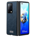 For Samsung Galaxy Z Fold4 5G Samsung Fold 4 Shockproof Tpu Leather Case - Black