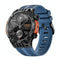 1.46 Inch Ip68 Waterproof Sos Flashlight Bluetooth Smart Watch - Yellow Green