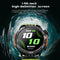 1.46 Inch Ip68 Waterproof Sos Flashlight Bluetooth Smart Watch - Yellow Green