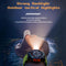 1.46 Inch Ip68 Waterproof Sos Flashlight Bluetooth Smart Watch - Yellow Green