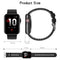 1.6 Inch Waterproof Smart Watch With Ips Colour Screen Sport Sleep Heart Rate Monitoring - Gold