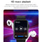 1.6 Inch Waterproof Smart Watch With Ips Colour Screen Sport Sleep Heart Rate Monitoring - Gold