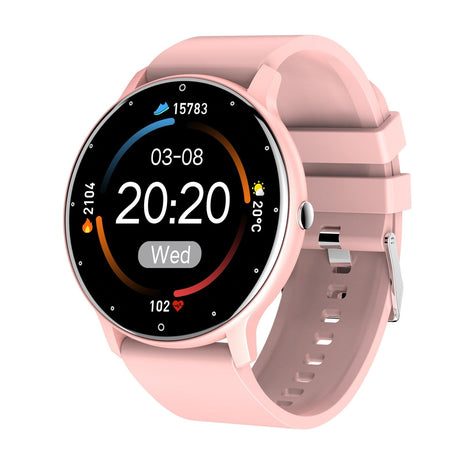Smart Watch With Heart / Bp / Oxygen / Sleep Monitoring - Ip67 Waterproof - Yellow