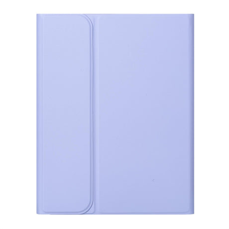 2022 Ipad 10.9 Touch Keyboard Leather Case With Pen Slot - Blue