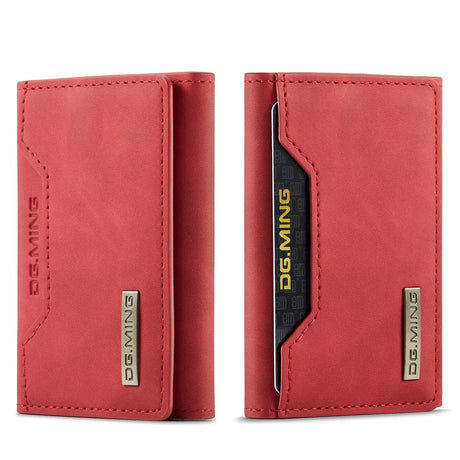 3 Fold Card Bag For Dg.Ming M2 Series Compact & Stylish - Red