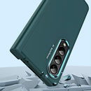 For Samsung Galaxy Z Fold4 5G Skin Feel Contact Lens Case - Purple