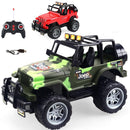 Remote Control Electric Car with Usb Charging for Kids - Green Buggy