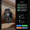 1.46 Inch Round Screen Bluetooth Smart Watch Support Health Monitoring & 100+ Sports Modes - Blue