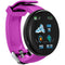 Smart Watch With Call Reminder And Health Monitoring - Waterproof - Purple
