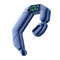 Digital Display Bone Conduction Bluetooth Headset - Sporty Design - Blue