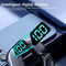 Digital Display Bone Conduction Bluetooth Headset - Sporty Design - Blue