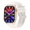Waterproof Smart Watch With Bluetooth And Blood Oxygen Monitoring - Ip68 - Beige