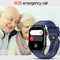 Waterproof Smart Watch With Bluetooth And Blood Oxygen Monitoring - Ip68 - Beige