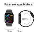 Waterproof Smart Watch With Bluetooth And Blood Oxygen Monitoring - Ip68 - Beige