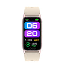 Smart Health Monitoring Watch With Colour Screen - Beige