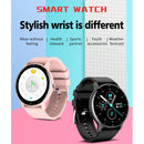 1.28 Inch Touch Screen Ip67 Waterproof Smart Watch Support Blood Pressure Monitoring / Sleep Monitoring / Heart Rate Monitoring - Rose Gold