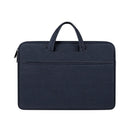 13.3 Inch Waterproof Laptop Handbag With Shock-Absorbing Capacity - Navy Blue