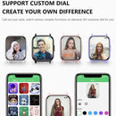 1.83 Inch Bt5.2 Smart Sport Watch Support Bluetooth Call / Sleep / Blood Sugar / Blood Oxygen / Temperature / Heart Rate / Blood Pressure Health Monitor - Purple