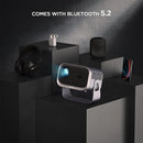 Compact Smart Home Theater Projector - Portable - Android 4K Hd Version