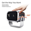 Compact Smart Home Theater Projector - Portable - Android 4K Hd Version