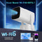 Portable Android 11 Wifi Projector - 720P Home Use