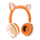 7.1 Surround Sound Cat Ear Gaming Headset With Mic - Orange