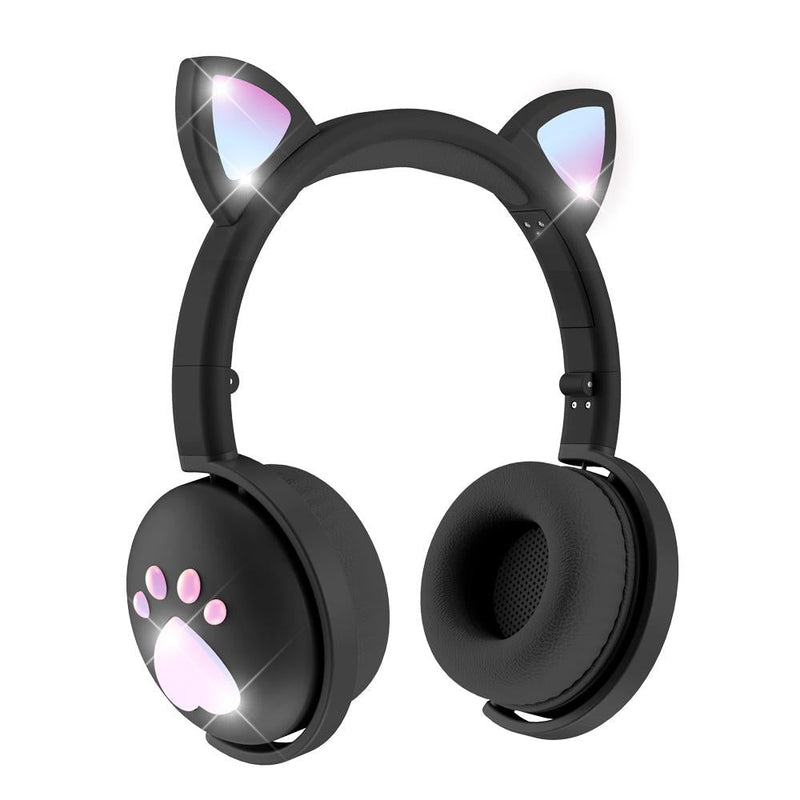 7.1 Surround Sound Cat Ear Gaming Headset With Mic - Orange