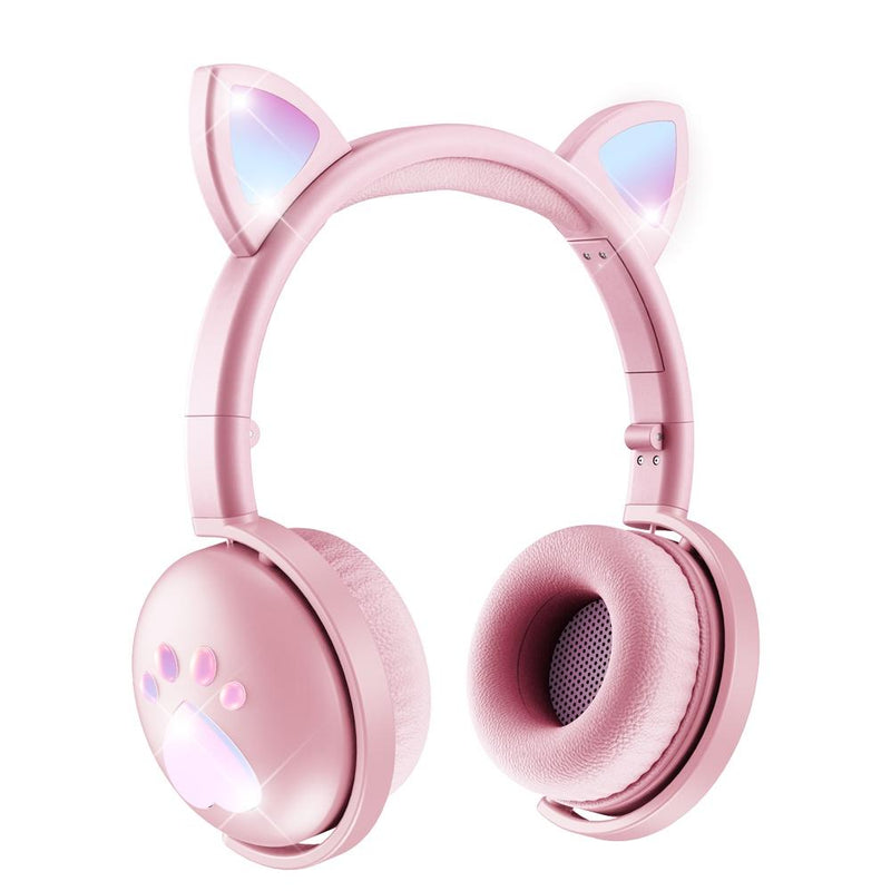 7.1 Surround Sound Cat Ear Gaming Headset With Mic - Orange
