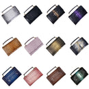 Versatile Lady Crossbody Wrist Bag - Multi-functional - Crocodile Head Purple